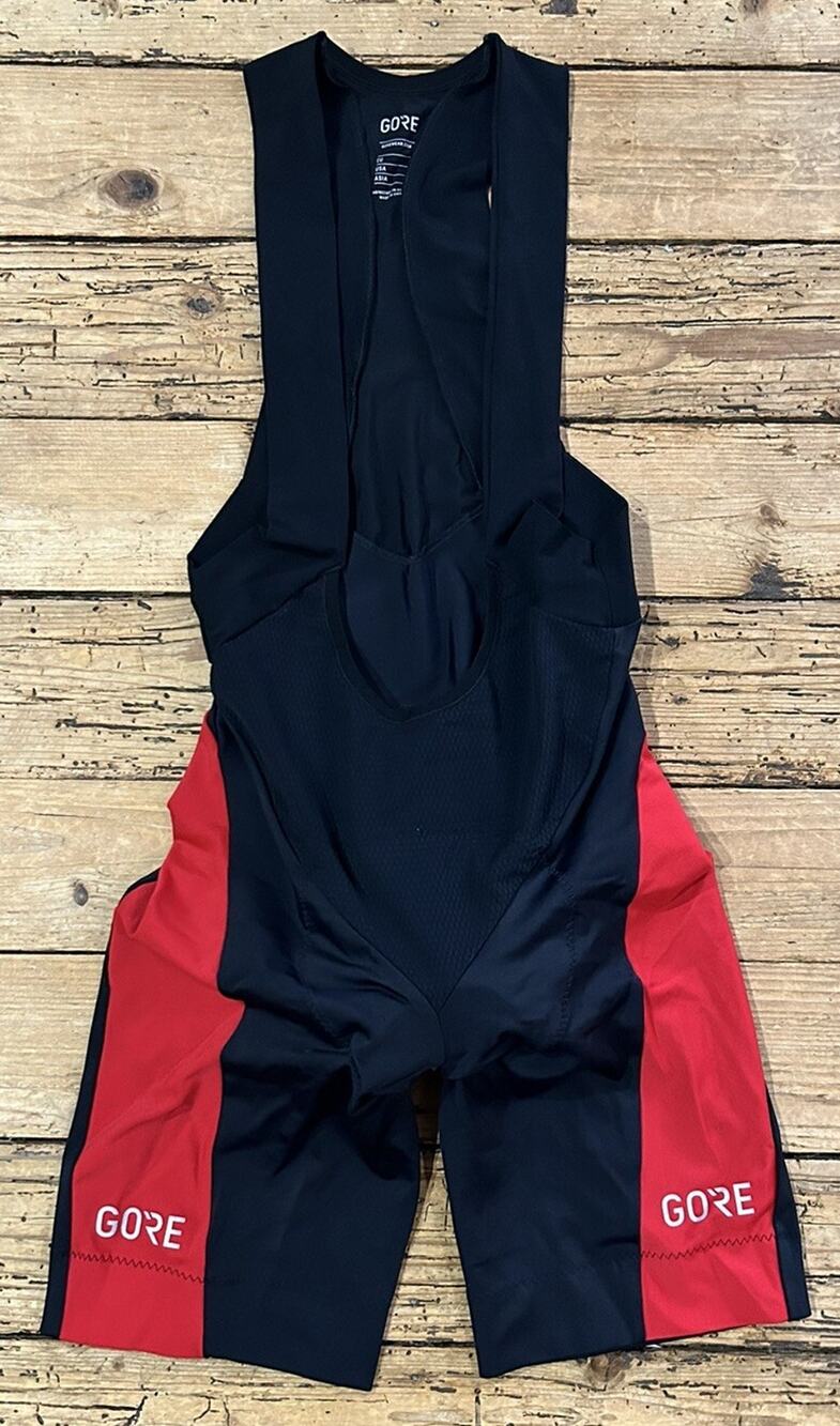Gore Men’s Size L Black/Red Singlet Sport Elastic Padded Wrestling Suit